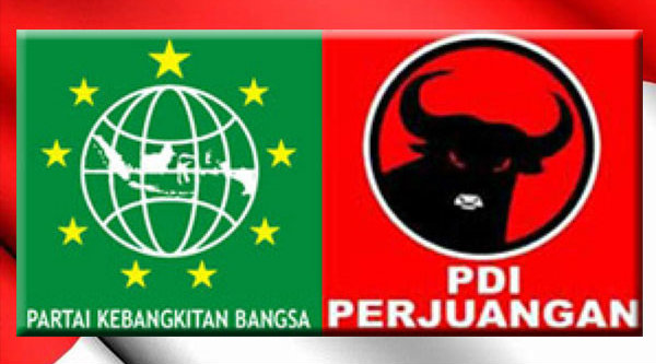 Partai PKB dan PDIP