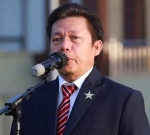 Direktur Eksekutif Lemkapi Edi Hasibuan memaparkan hasil survei kepercayaan program Kapolri.